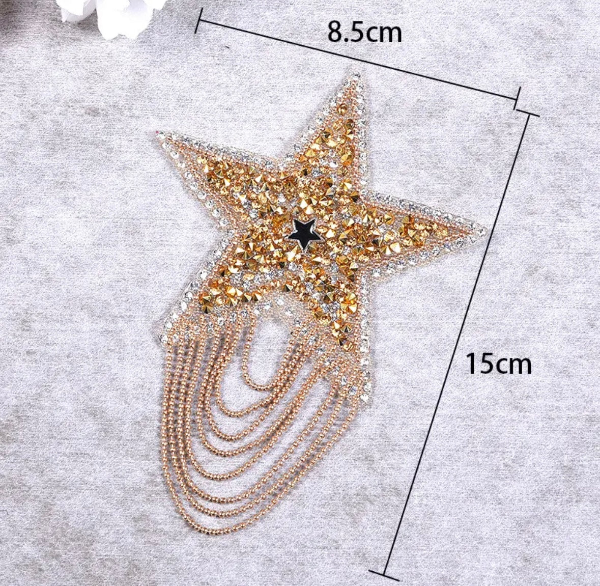 Tassel Rhinestone Star
