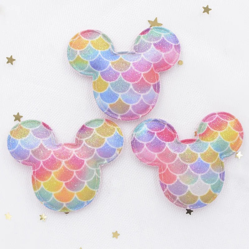 Glitter Scale Minnie Mouse Head