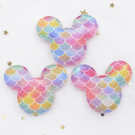 Glitter Scale Minnie Mouse Head