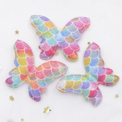 Glitter Scale Rainbow Butterfly